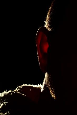 Non c'è peggior sordo di chi non vuol sentire   ( There are none so deaf as those who will not hear ) 