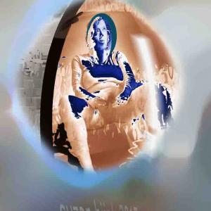 She came to modern times, was one of us-lived worked like us