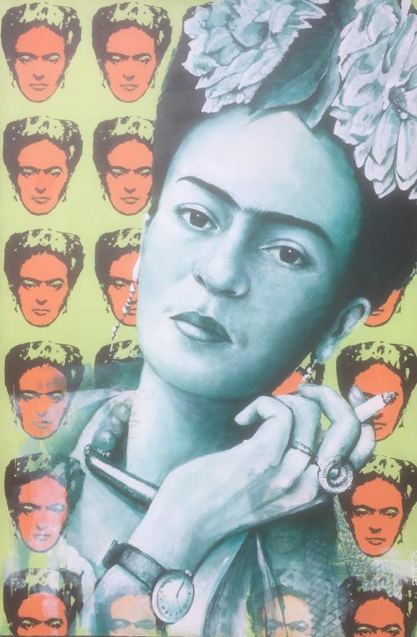 "Scegli una persona che ti guardi come se fosse una magia " omaggio a FRIDA KAHLO