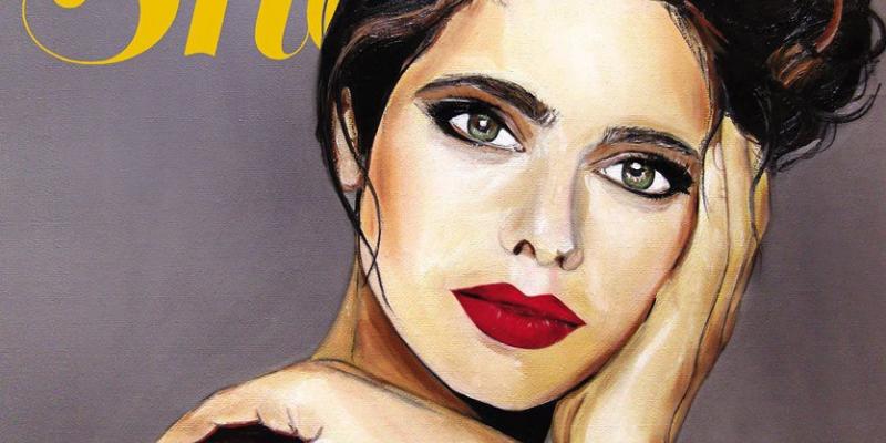 One of my works, Isabella Rossellini for the Cover of the August Issue "She Magazine". One of my works, Isabella Rossellini for the Cover of the August Issue "She Magazine".