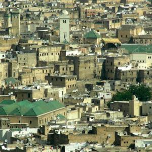 Morocco, red clay, ocher, yellow