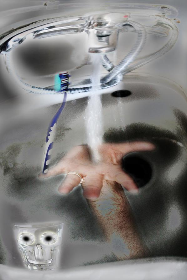 non sprecare l'acqua la mattina.