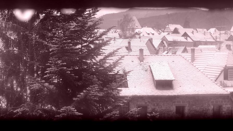 A travers la lucarne...