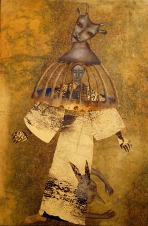 (dal ciclo Nel ventre di Pinocchio) "La capra è turchina"