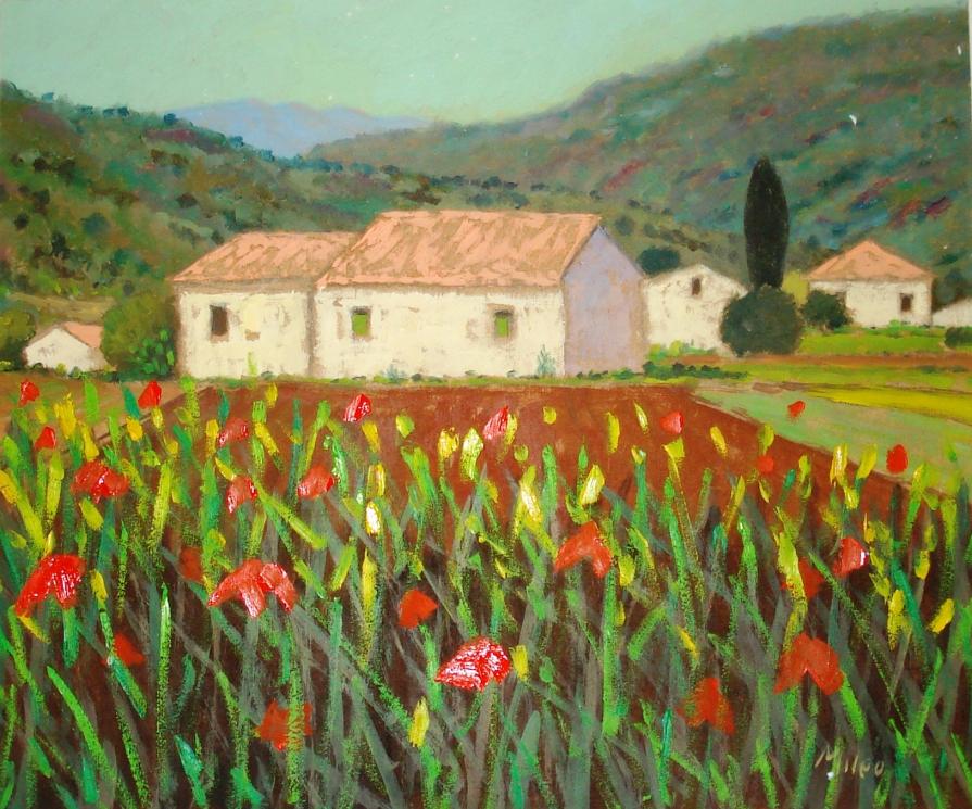 Gianni Mileo - Scorcio agricolo Gianni Mileo - Scorcio agricolo