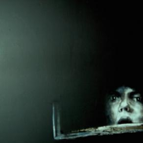 Delia sforza "Saturno" tecnica mista su tavola, 80x100 cm, 2004 