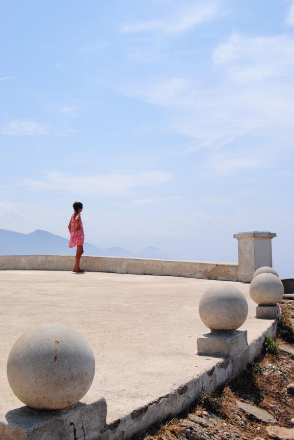 In front of me, everything