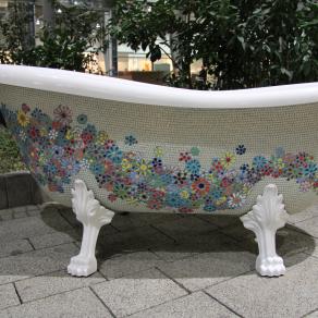 Mosaic  "Flower power"