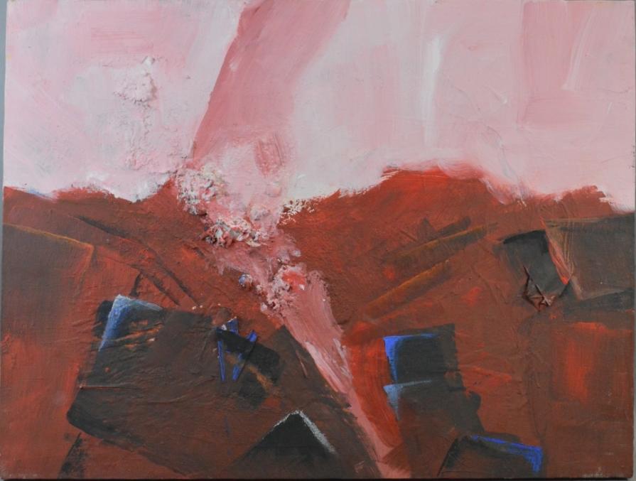 Olivier Steffens – Abstract- olio su tela - 61 x 45 Olivier Steffens – Abstract- olio su tela - 61 x 45