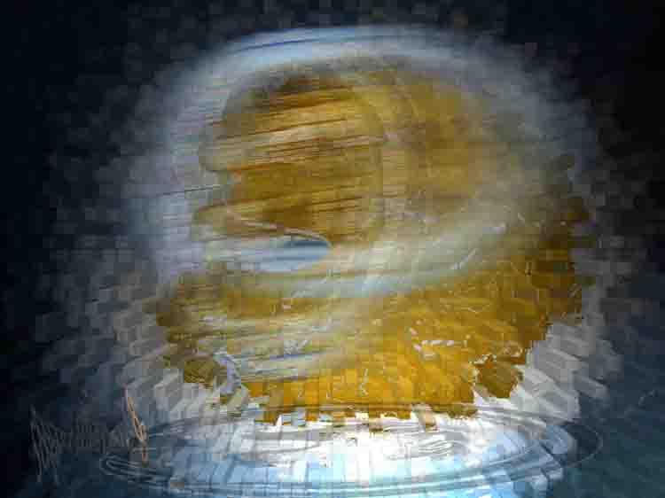 it vibrates as the air touched her