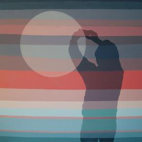 "Selfie al chiaro di luna" - Sanremo 2017 - acrilico su tela