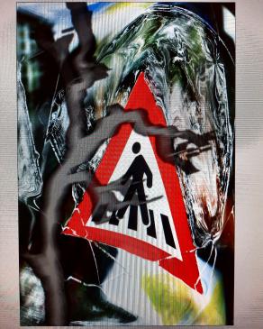 Passeggiando per via d'Azeglio a Parma. 