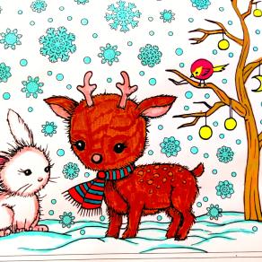 ..... Un Coniglietto e una Renna !!! .....