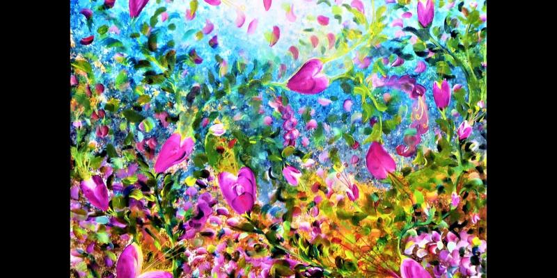 Maristella Angeli: art and poetry - Virtual Art Exhibition "Dreams Color"