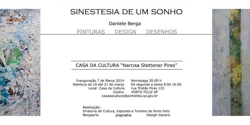 Sinestesia de um sonho Sinestesia de um sonho