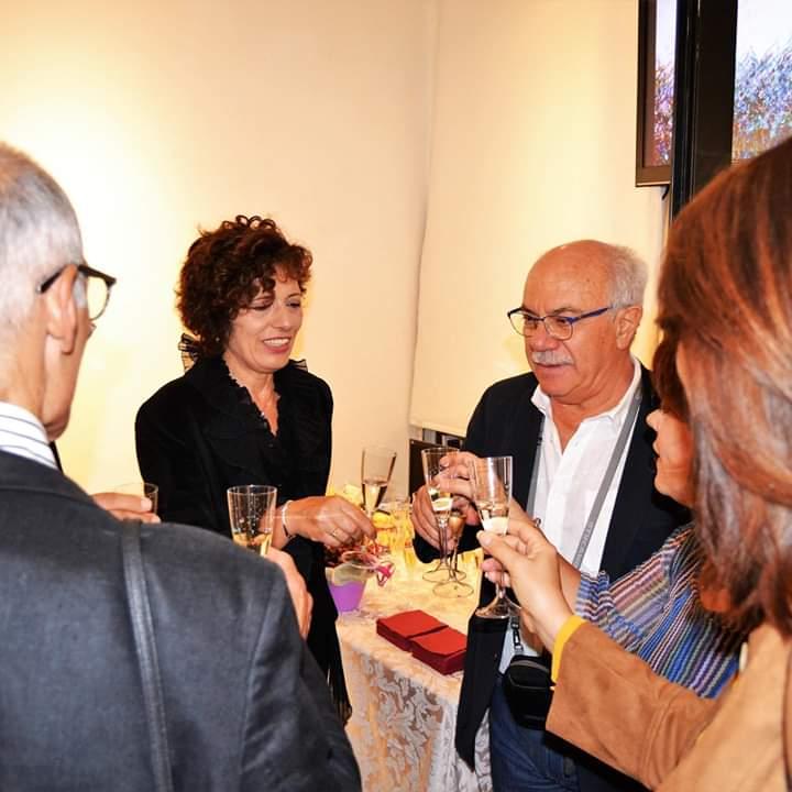 "Messaggi", personal art of Maristella Angeli in Rome