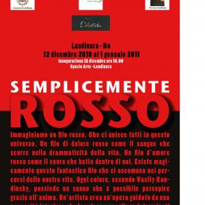 "SEMPLICEMENTE ROSSO" - Ivano Pardi