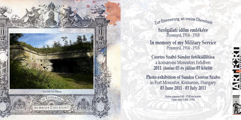 In Memory of my Military Service - Przemysl, 1914 - 1918 In Memory of my Military Service - Przemysl, 1914 - 1918