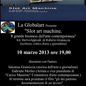 "Slot art machine. Il grande business dell'arte contemporanea" 