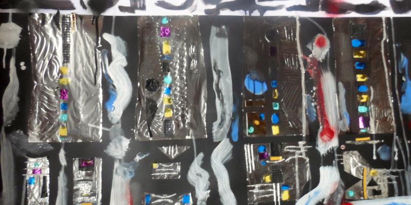 Recycle plastic Art 2