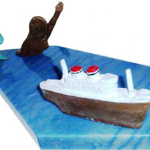 MARE AMARE - PERSONALE DI SCULTURA E GRAFICA DEL M° OMAR SALVAGNO