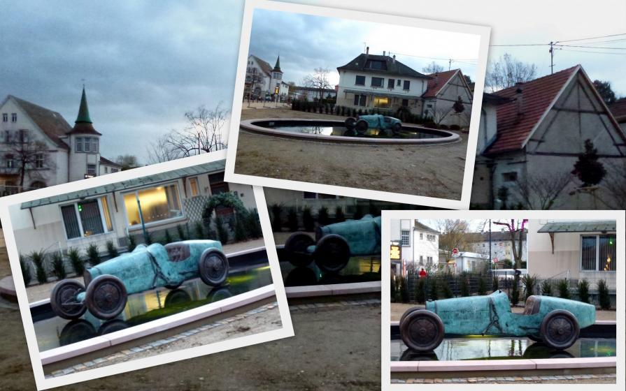 Une bugatti sur l'eau !