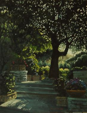 Early morning in Cortona