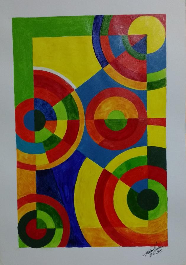 COMPOSITION NR 026 – "Square 010" – By EURICO HAAN – 2015