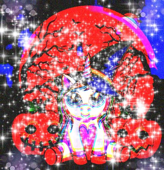          ... L'Unicorno della Luna Rossa !!! ...