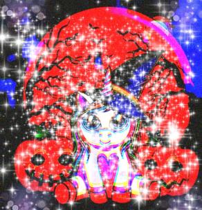          ... L'Unicorno della Luna Rossa !!! ...