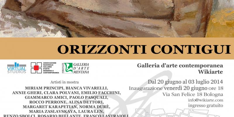Show Horizons contiguous in collaboration with the Gallery Mentana