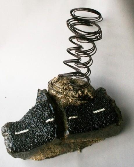 "Le Deleuge" di Giuliano della Rovere è da oggi facente parte della collezione del "Museo del fango" - Messina "Le Deleuge" di Giuliano della Rovere è da oggi facente parte della collezione del "Museo del fango" - Messina