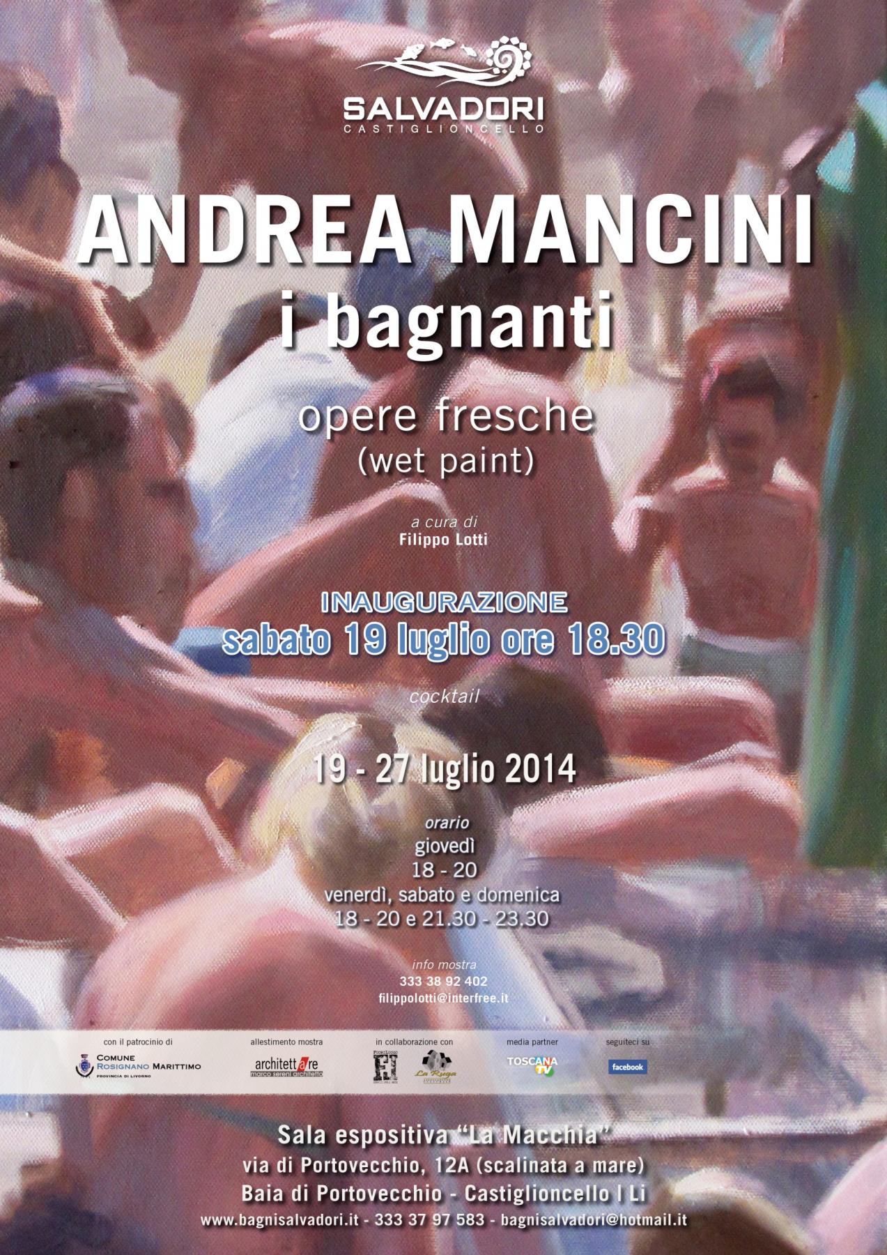 Andrea Mancini - "i bagnanti" Andrea Mancini - "i bagnanti"