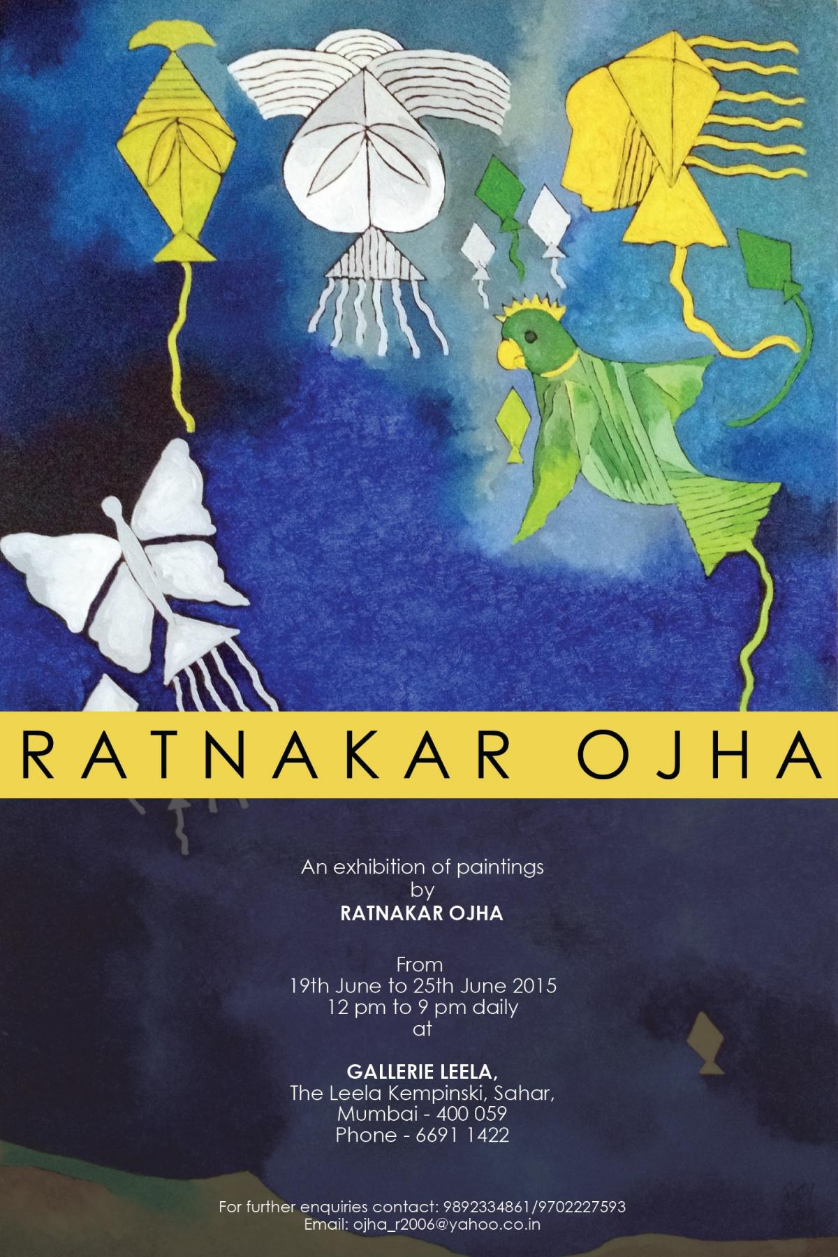 Art Exhibition 'ABSTRACT FIGURATIVE' - Paintings by RATNAKAR OJHA