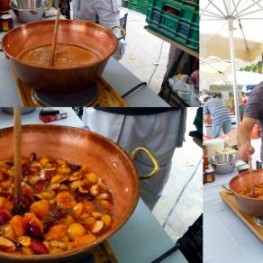 La confiture pêche-abricot