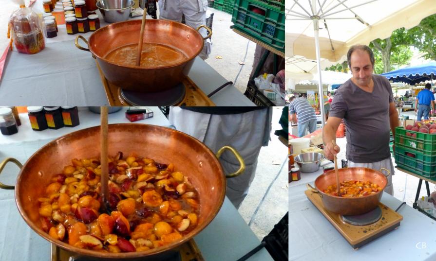 La confiture pêche-abricot