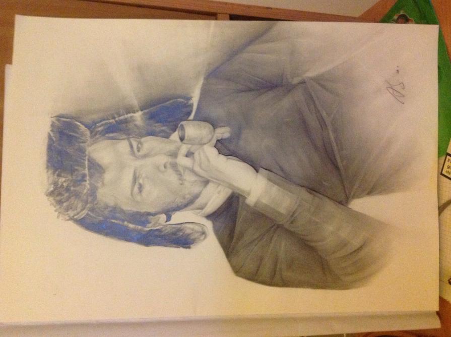 pencil portrait lavoro commissionato