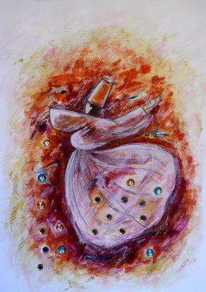 Dervish Dance Illustration