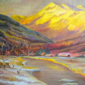 LG 0135 - Tramonto montano