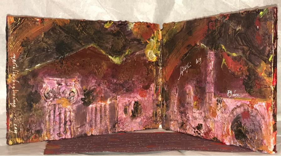 Mariella Bogliacino “79 d.c.” interno – 2019 