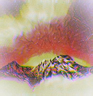 Oltre l'orizzonte c'è solo il rumore del segnale..colorato e vasto...