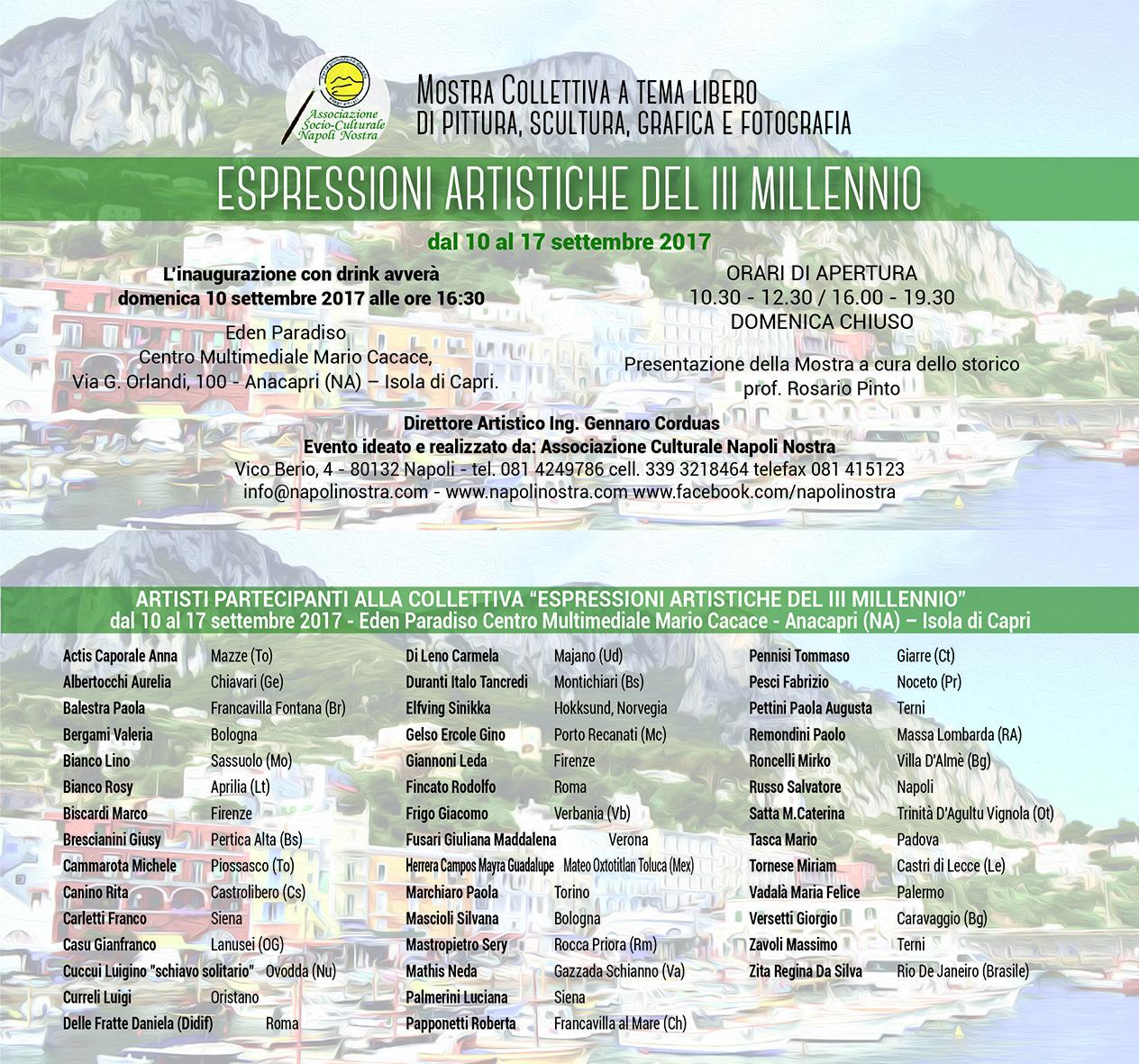 Espressioni Artistiche del III Millennio