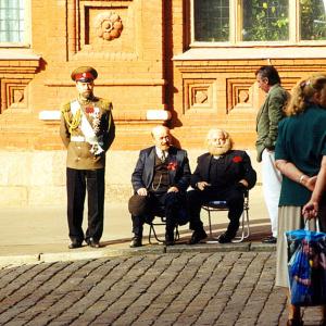 Russia. Faded images