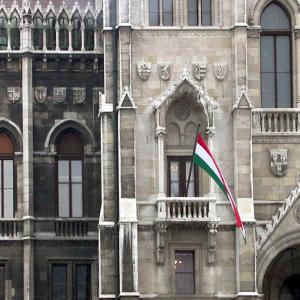 Hungary. Budapest the dark