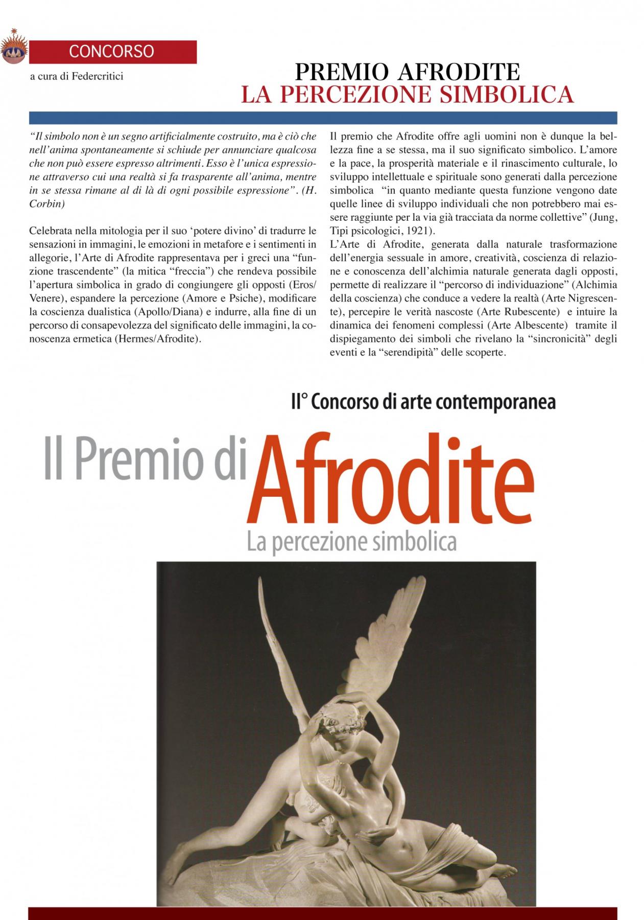 PREMIO AFRODITE 2012 PREMIO AFRODITE 2012