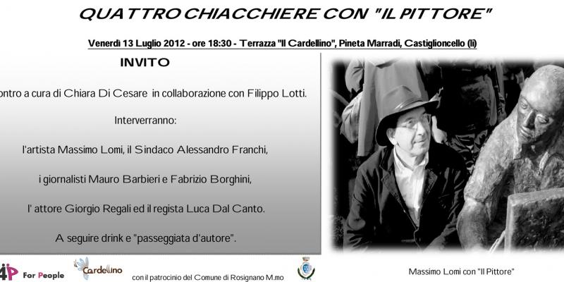 Quattro chiacchiere con “il pittore”