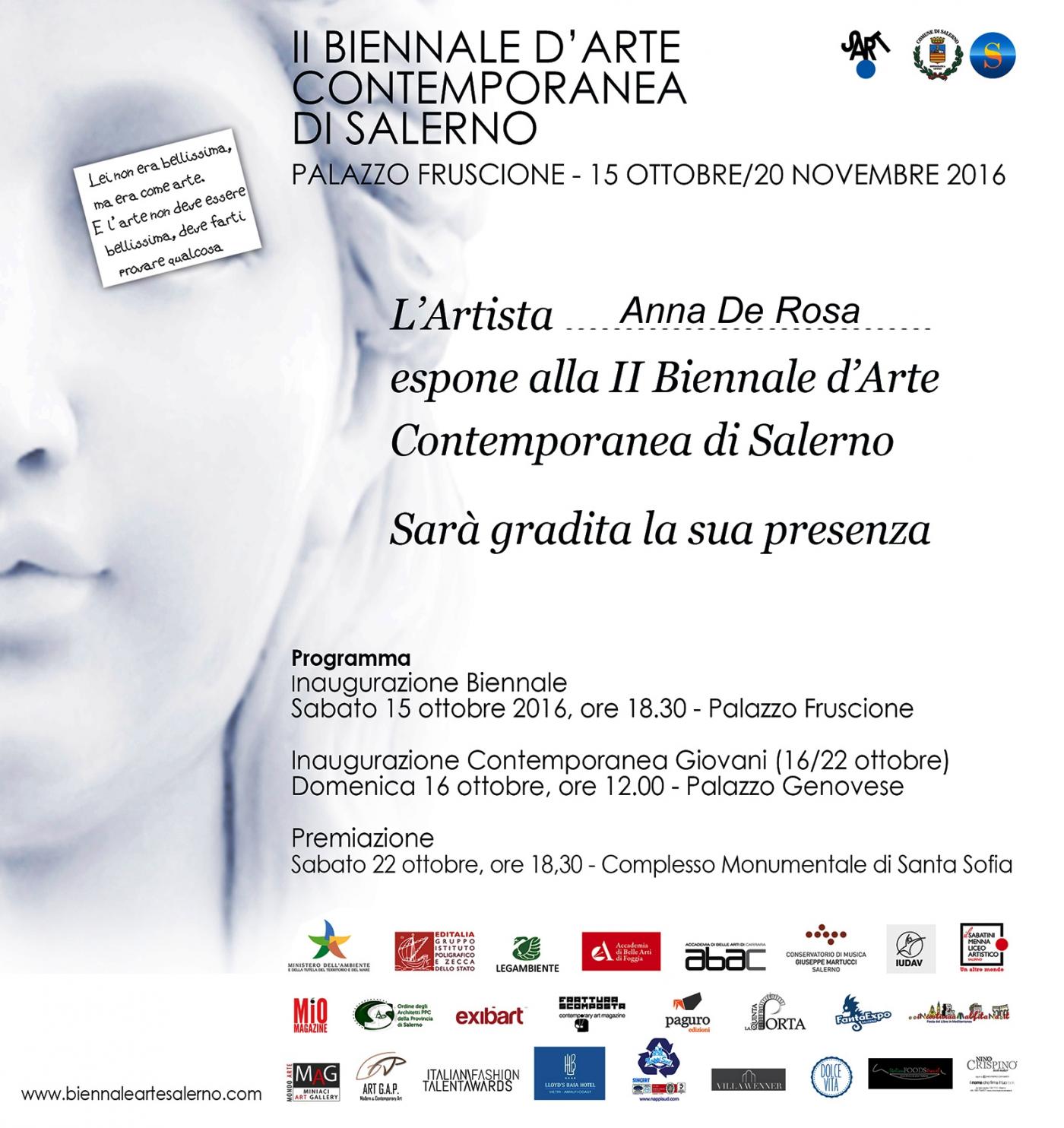 2 BIENNALE DI ARTE CONTEMPORANEA SALERNO