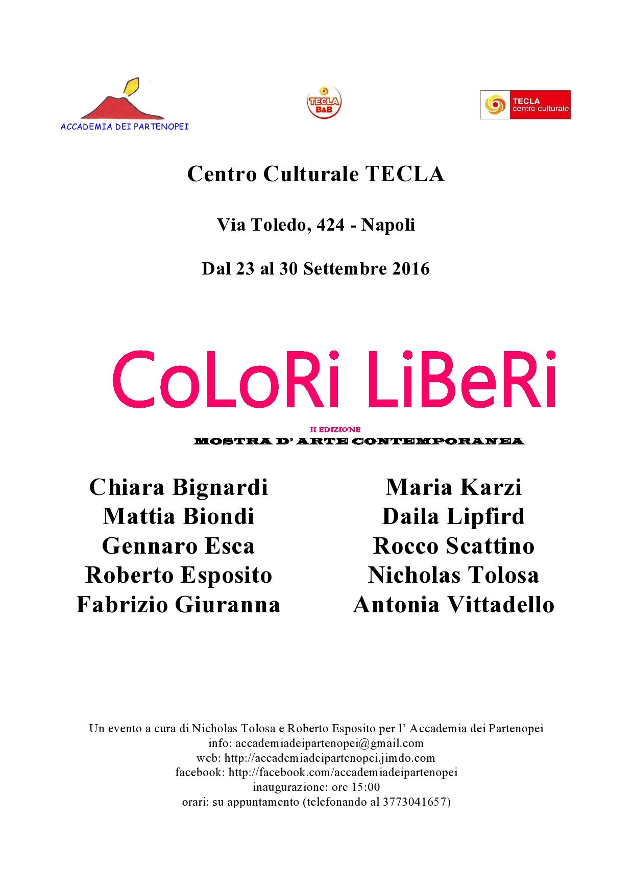 CoLoRi LiBeRi - II edizione
