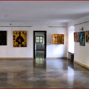 Art exhibition - The Golden Line in Sucha Beskidzka Art Gallery Castle