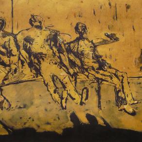 Men on the table (new york city)